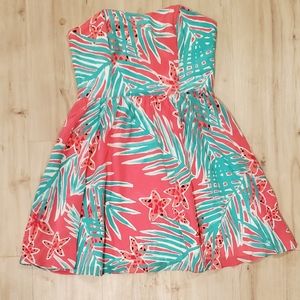 Lilly Pulitzer Bright Strapless Dress